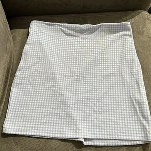 PLAID MINI SKIRT